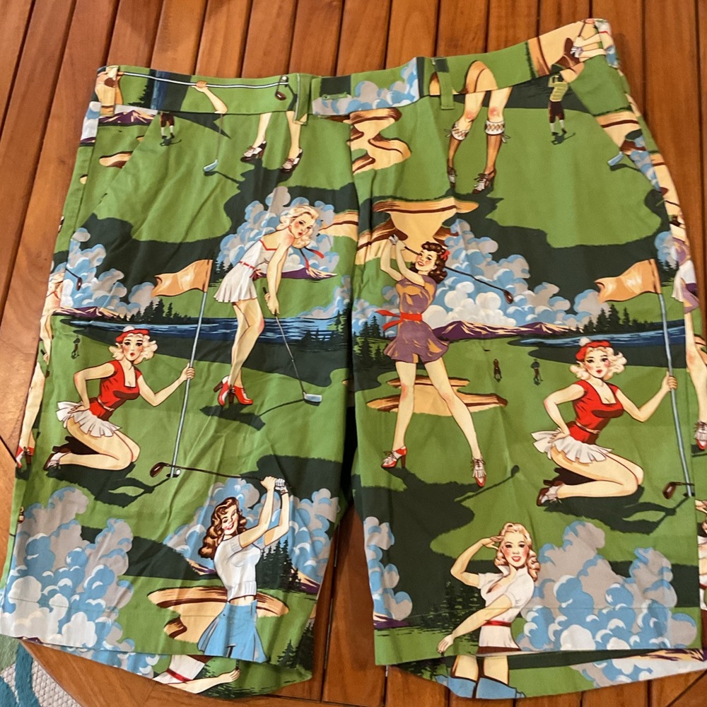 Men’s Loudmouth golf shorts size 44